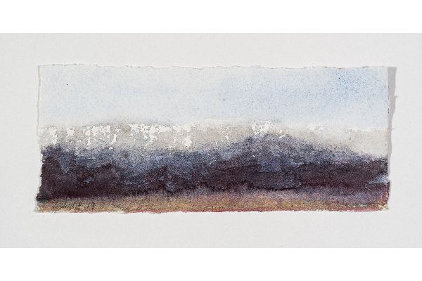 Making Space IV, aquarelle sur papier Saint Armand, 9x4p.
